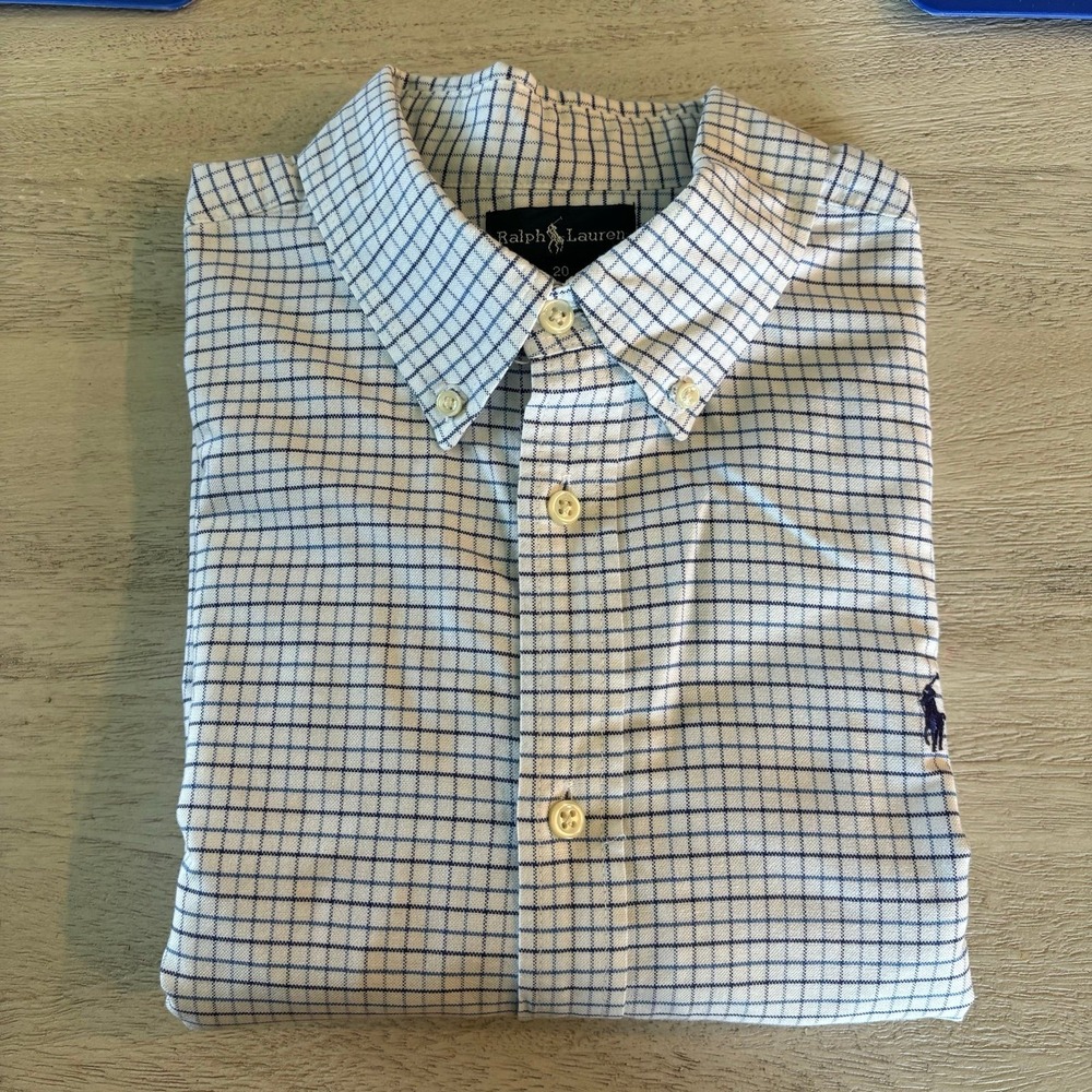 Young Men's Polo Ralph Lauren Oxford Shirt Sz 20